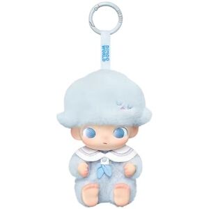 Precious Moments Blue Plush Keychain - Cute Baby Doll Accessory